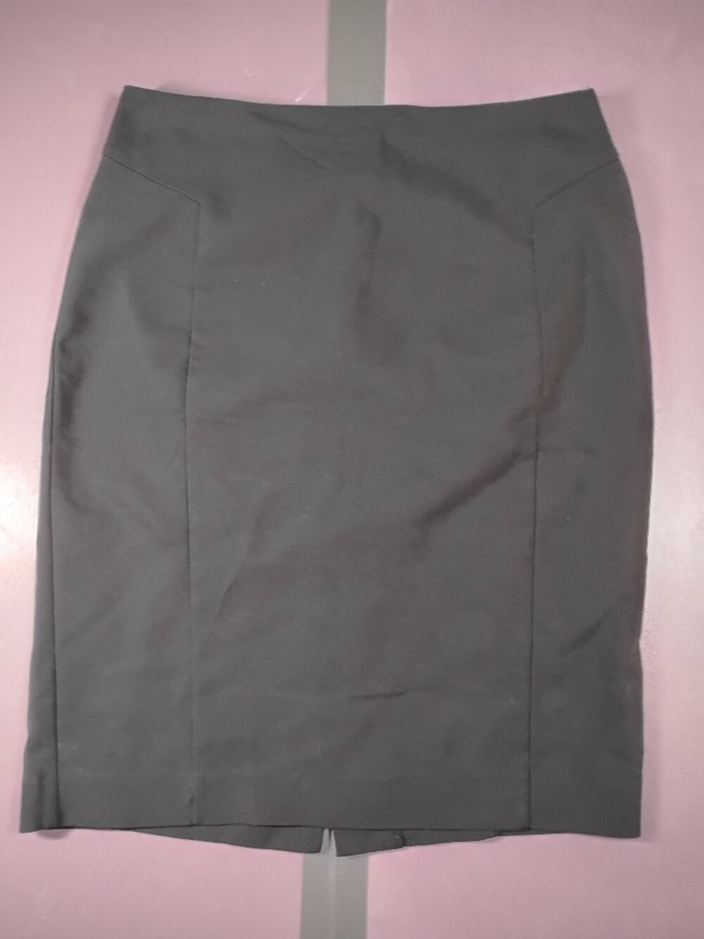 Apt. 9 Black Pencil Skirt Size 6 Women’s Knee Length Stretch Career
